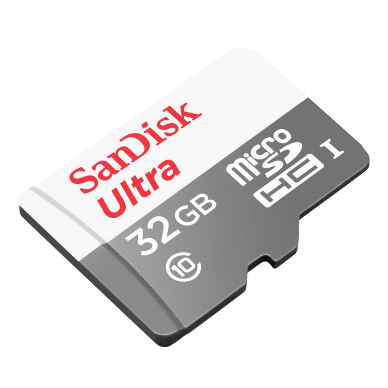 32GB Sandisk Ultra SD/MicroSD Memory Card Class 10 A1 - Adapter